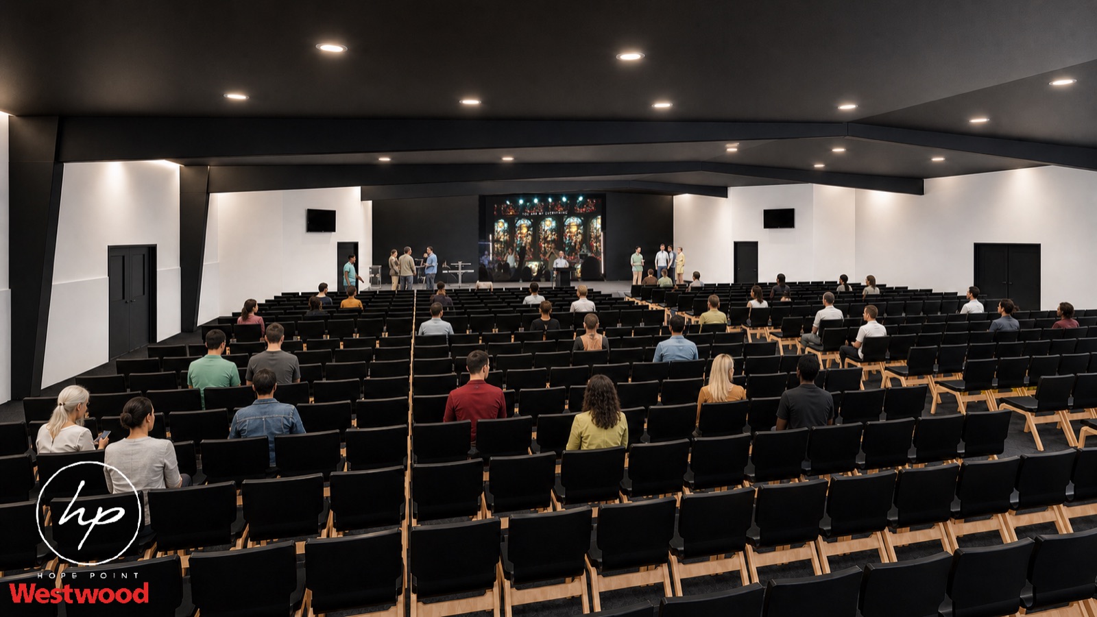 Architect rendering: The Worship Center